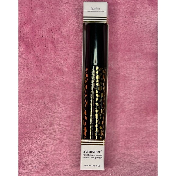 New! Tarte ManEater Mascara Black Full Sized BNIB NWT NIB - Picture 1 of 1